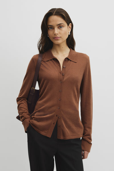 Long Sleeve Knit Shirt