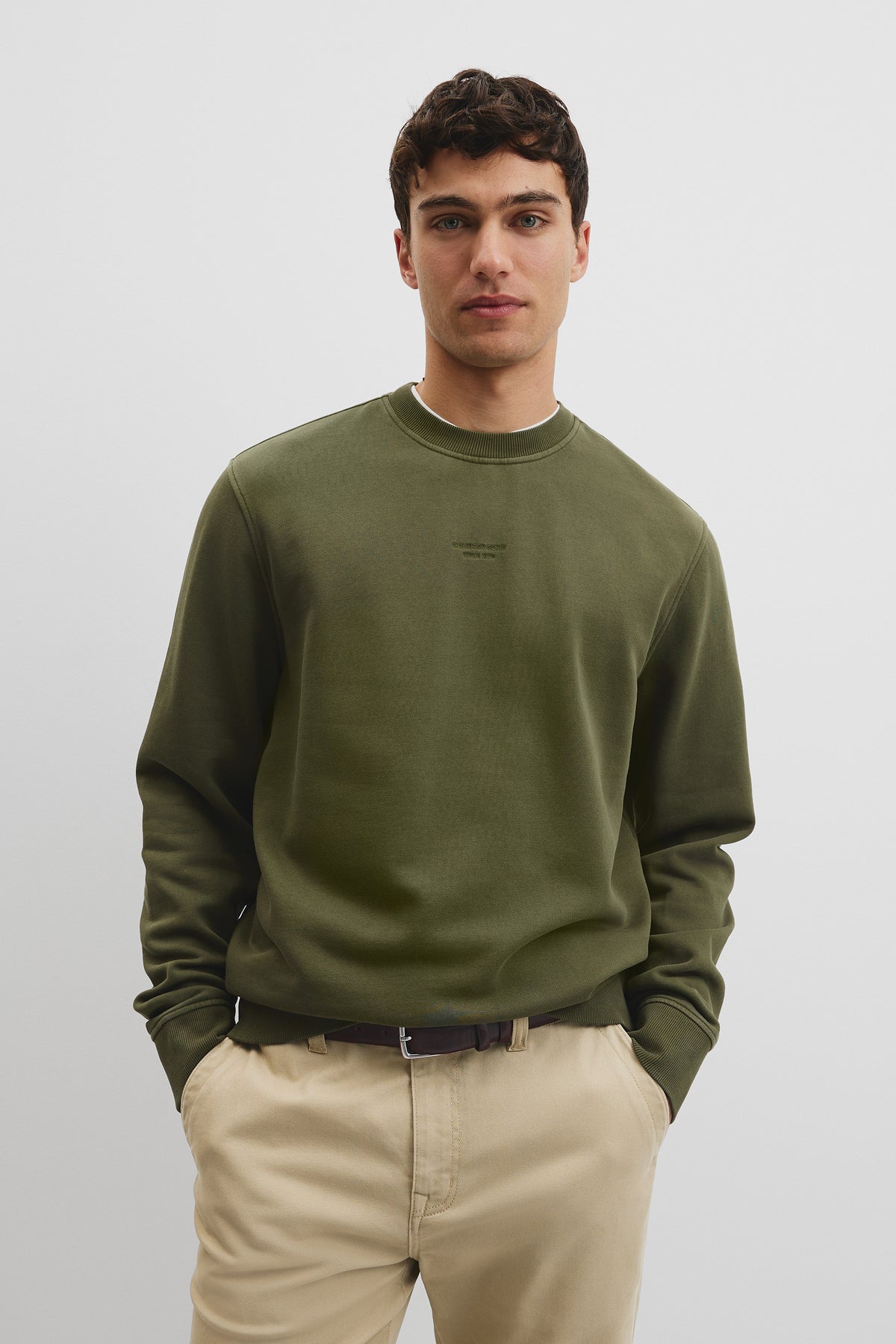 Australian Cotton Garment Dyed Crew Sweat