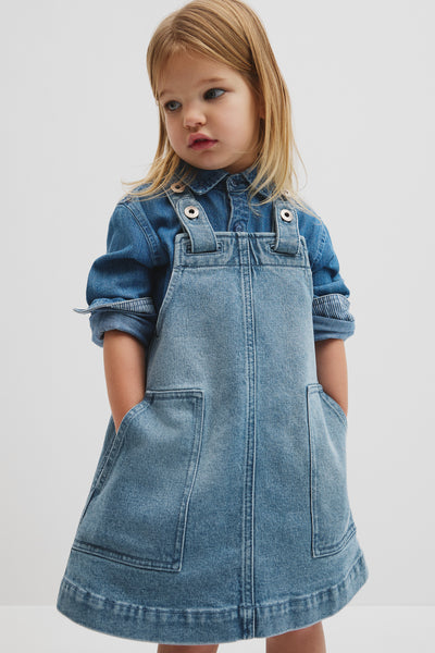 Denim Pinafore