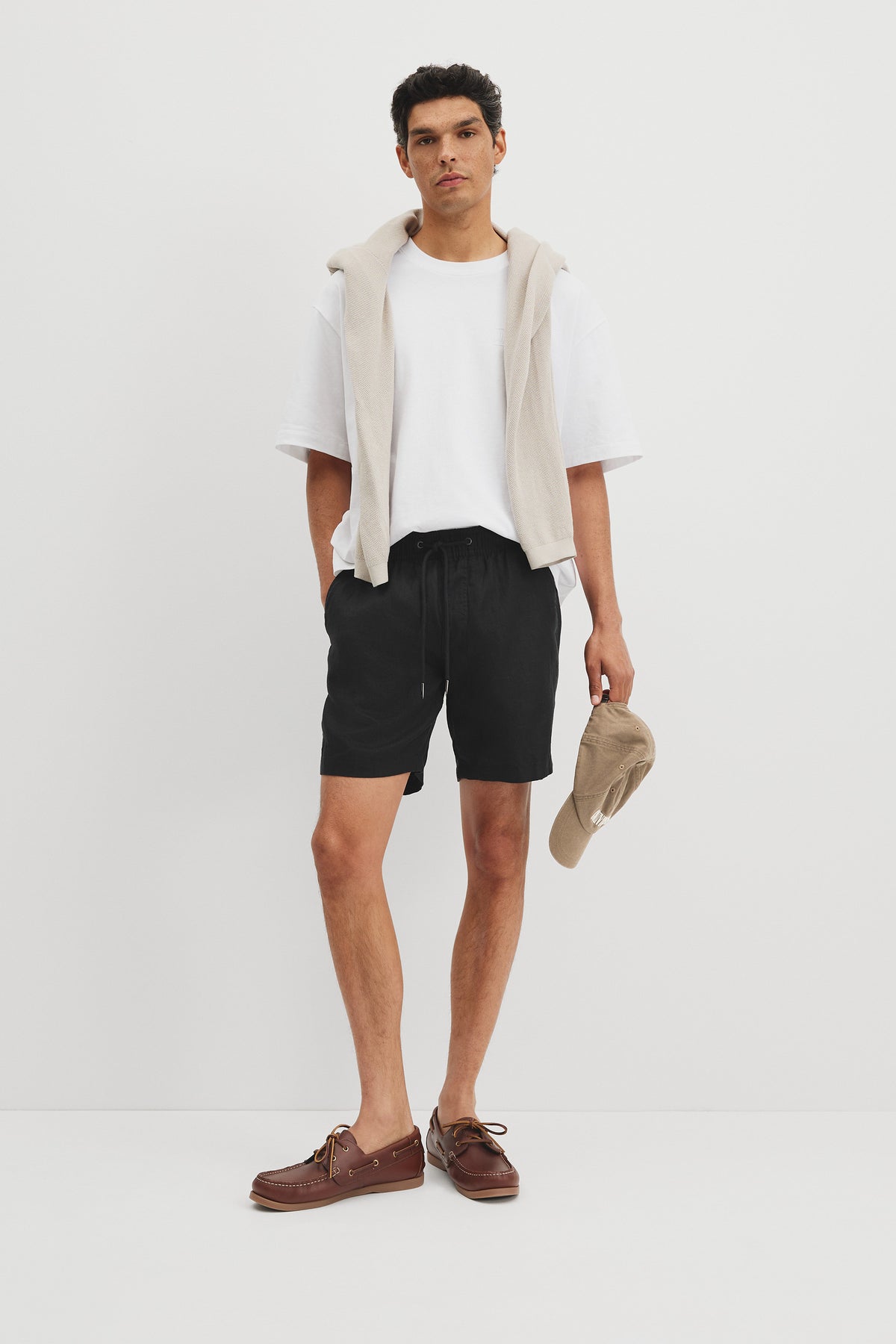 Linen Drawcord Short
