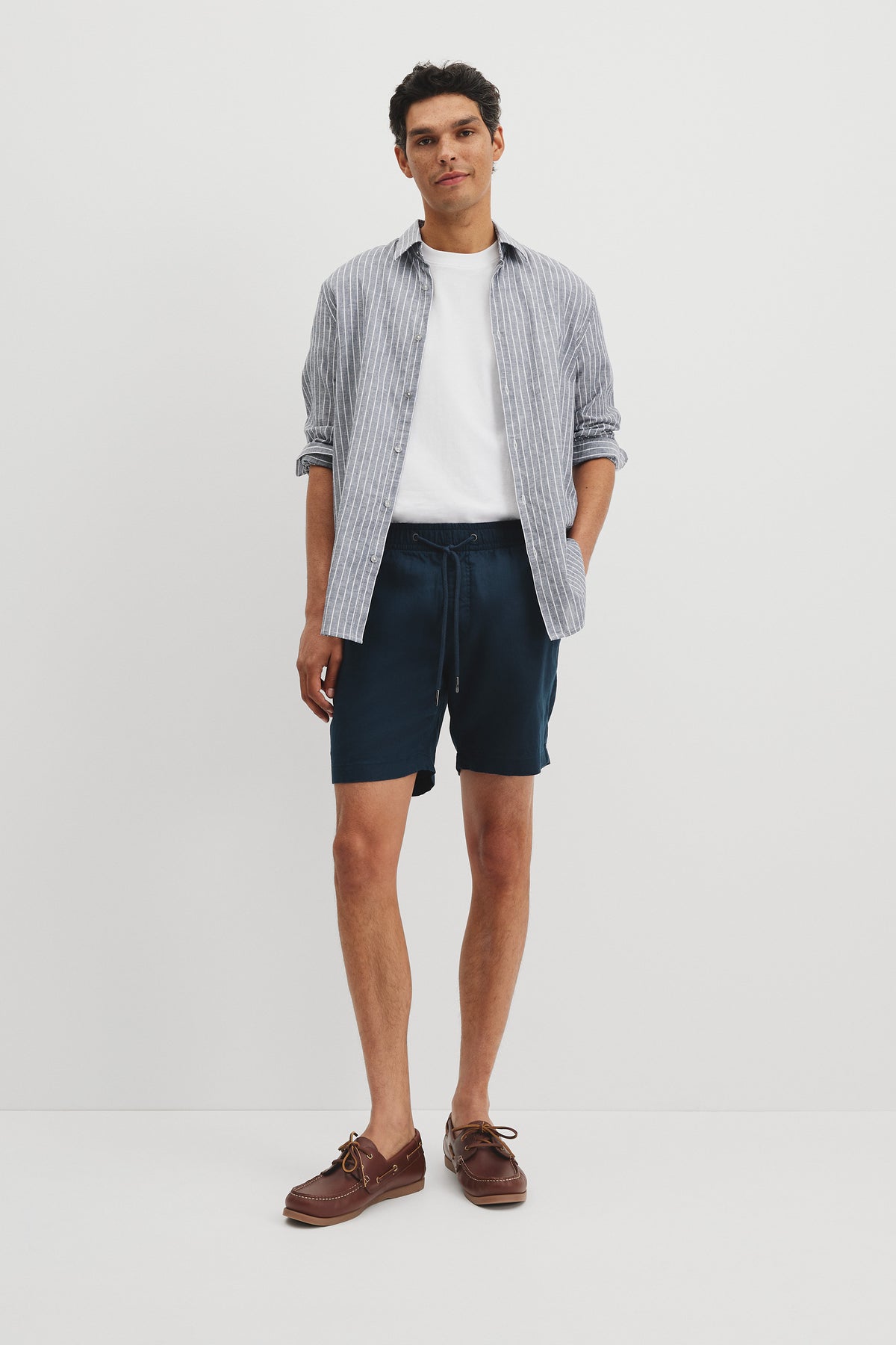 Linen Drawcord Short