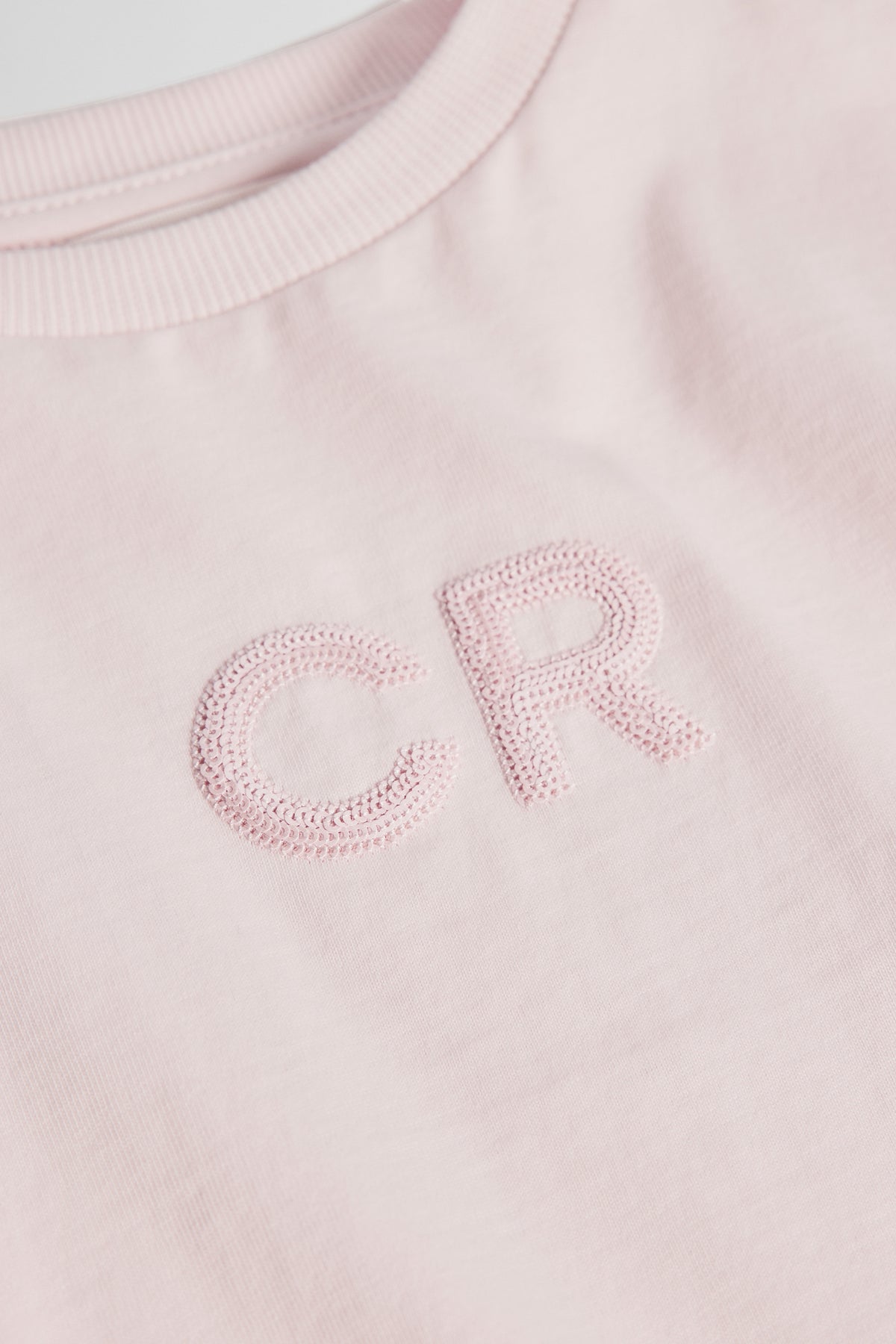 Australian Cotton Short Sleeve Sequin Logo T-Shirt