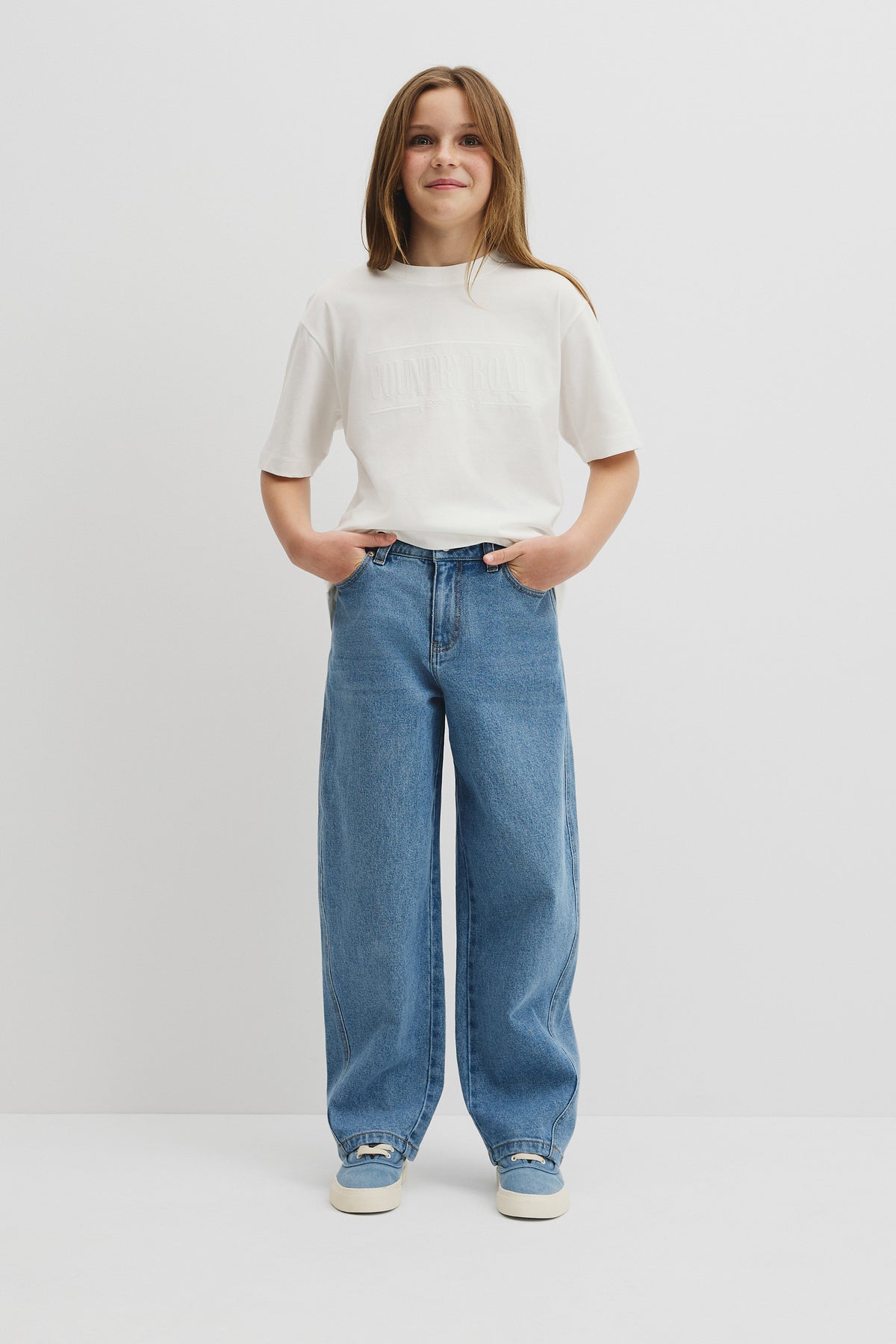 Curved Seam Jean