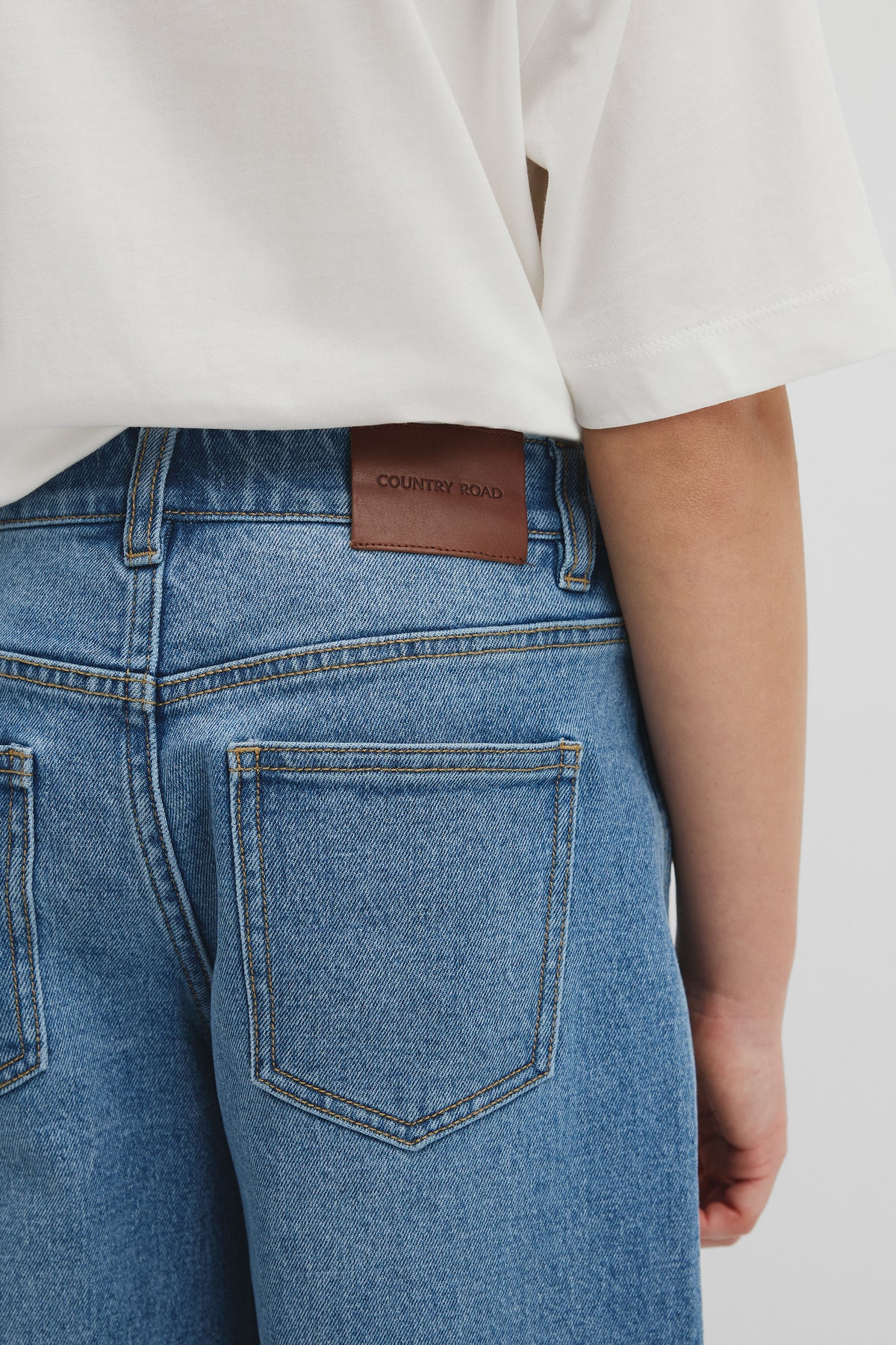 Curved Seam Jean