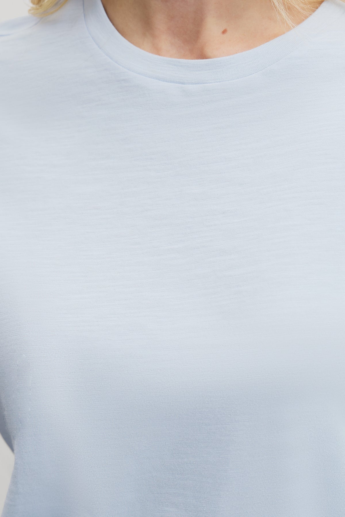 Textured Short Sleeve Slub T-Shirt
