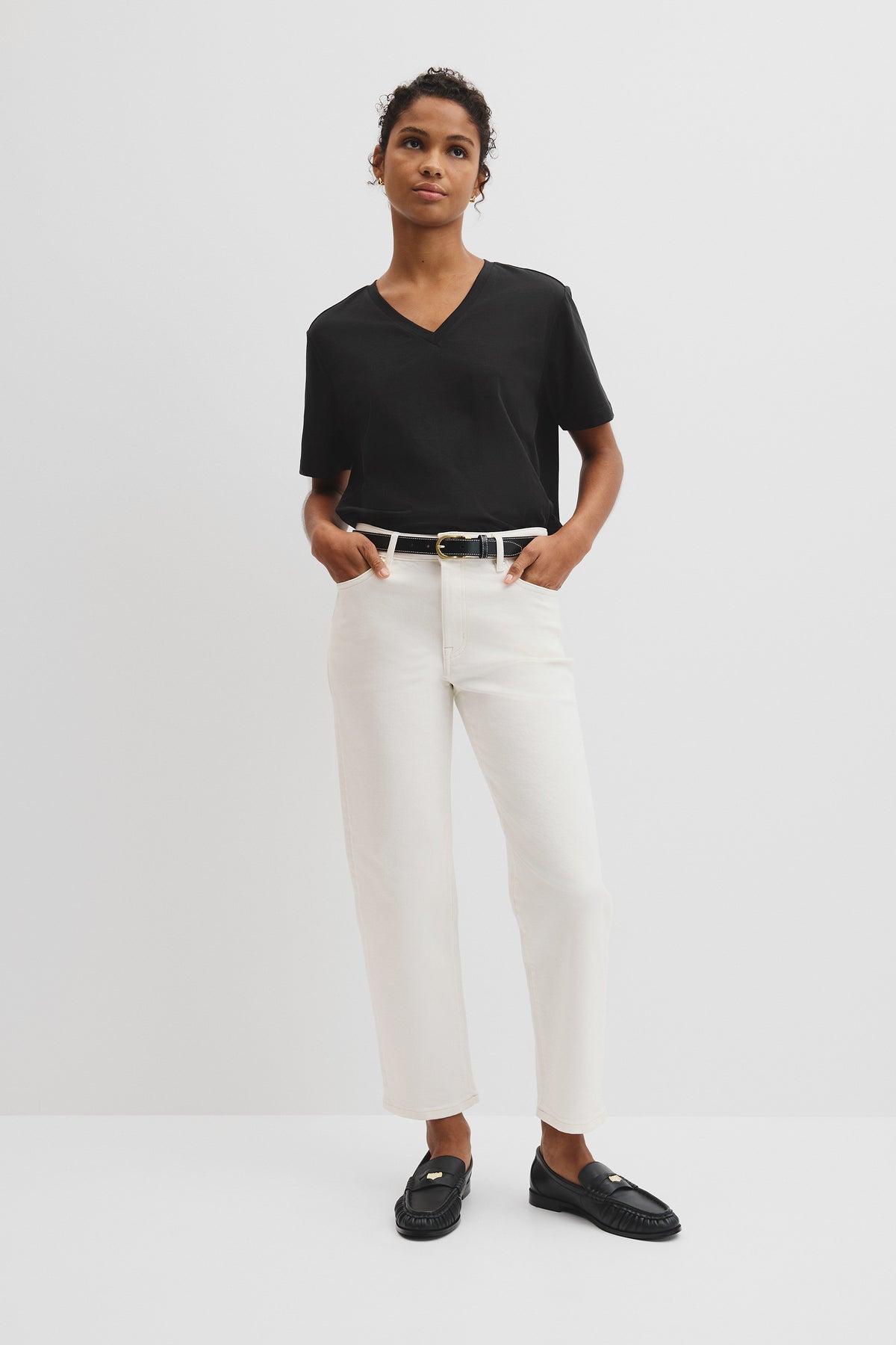 Australian Cotton V-Neck T-Shirt