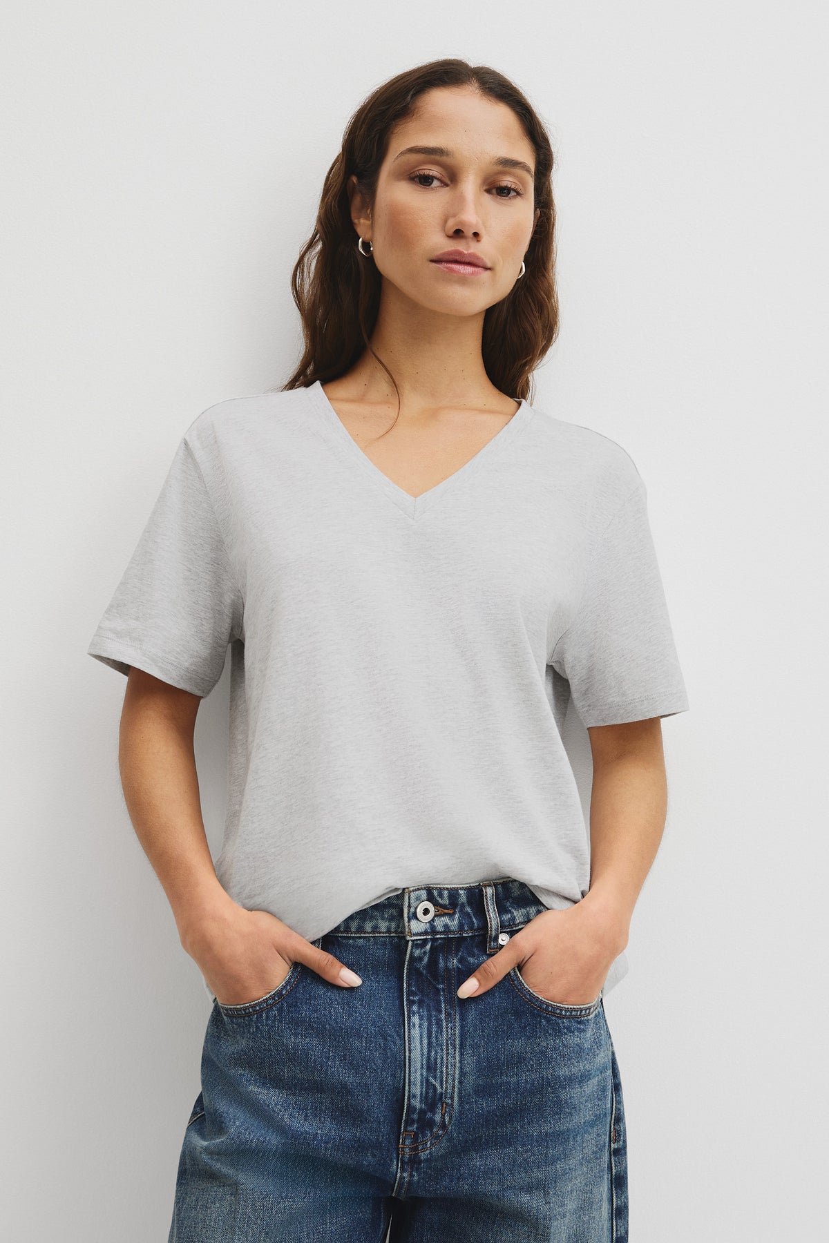 Australian Cotton V-Neck T-Shirt