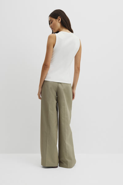 Australian Cotton High Neck Tank