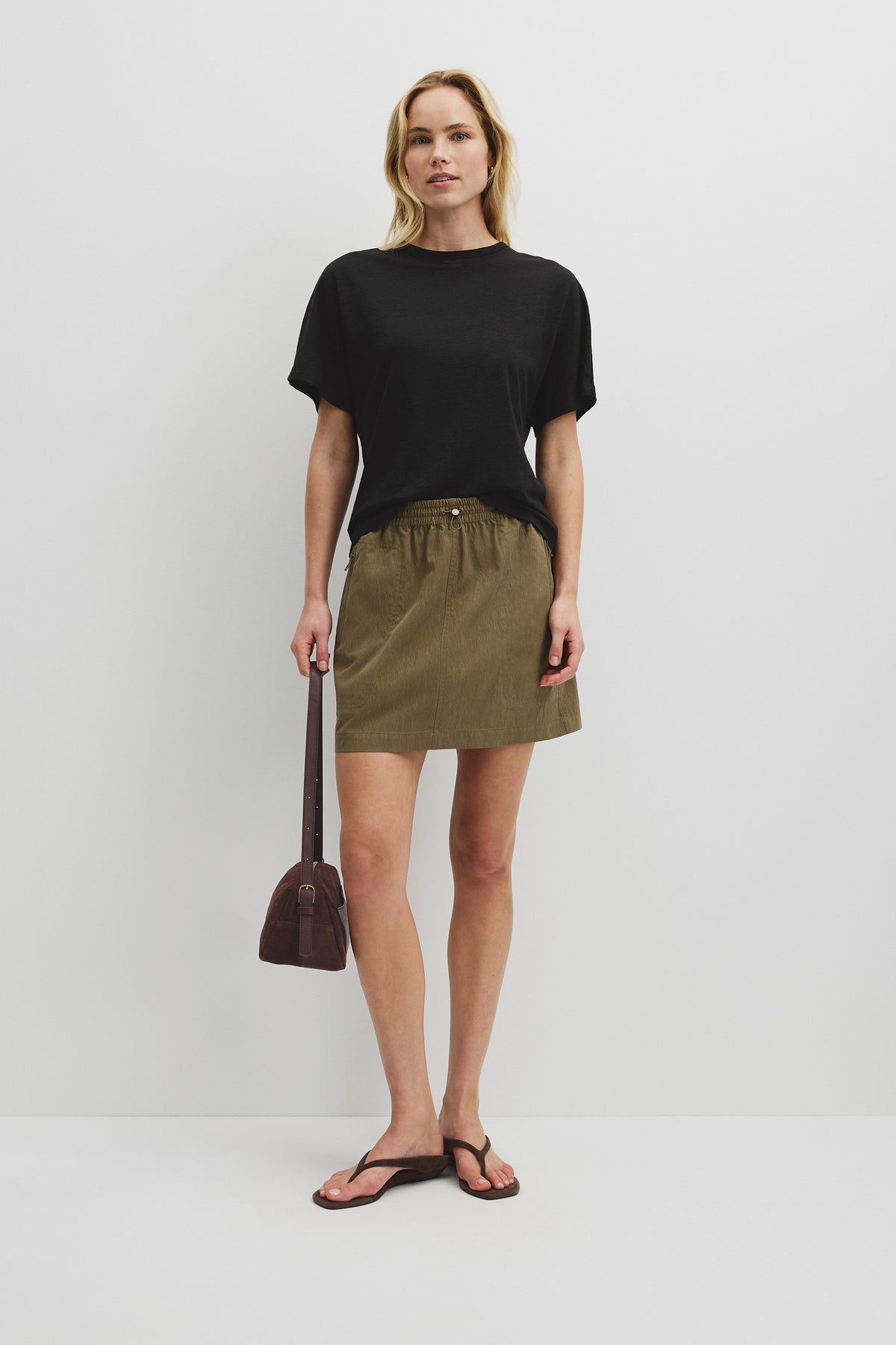 Linen Dolman T-Shirt