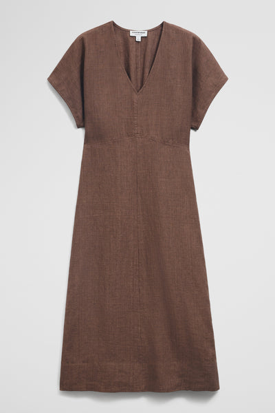 Linen Midi Dress