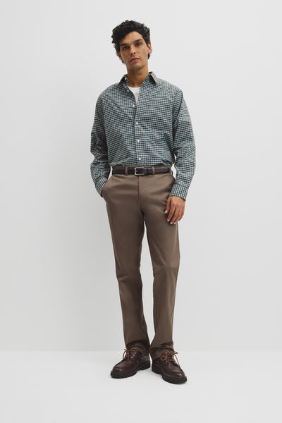 Regular Fit Cotton Gingham Shirt