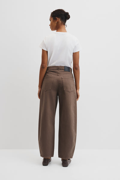 High Rise Barrel Jean