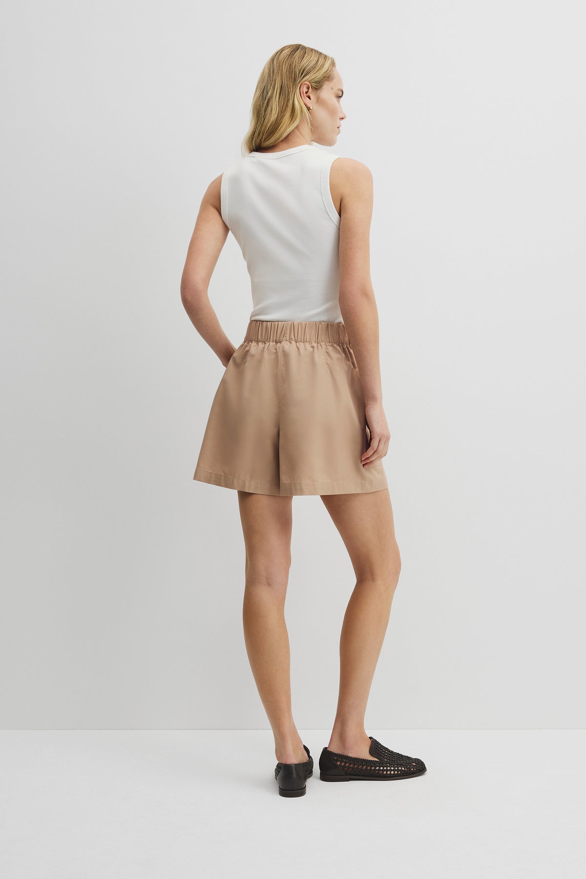 Twill Cargo Pant Short