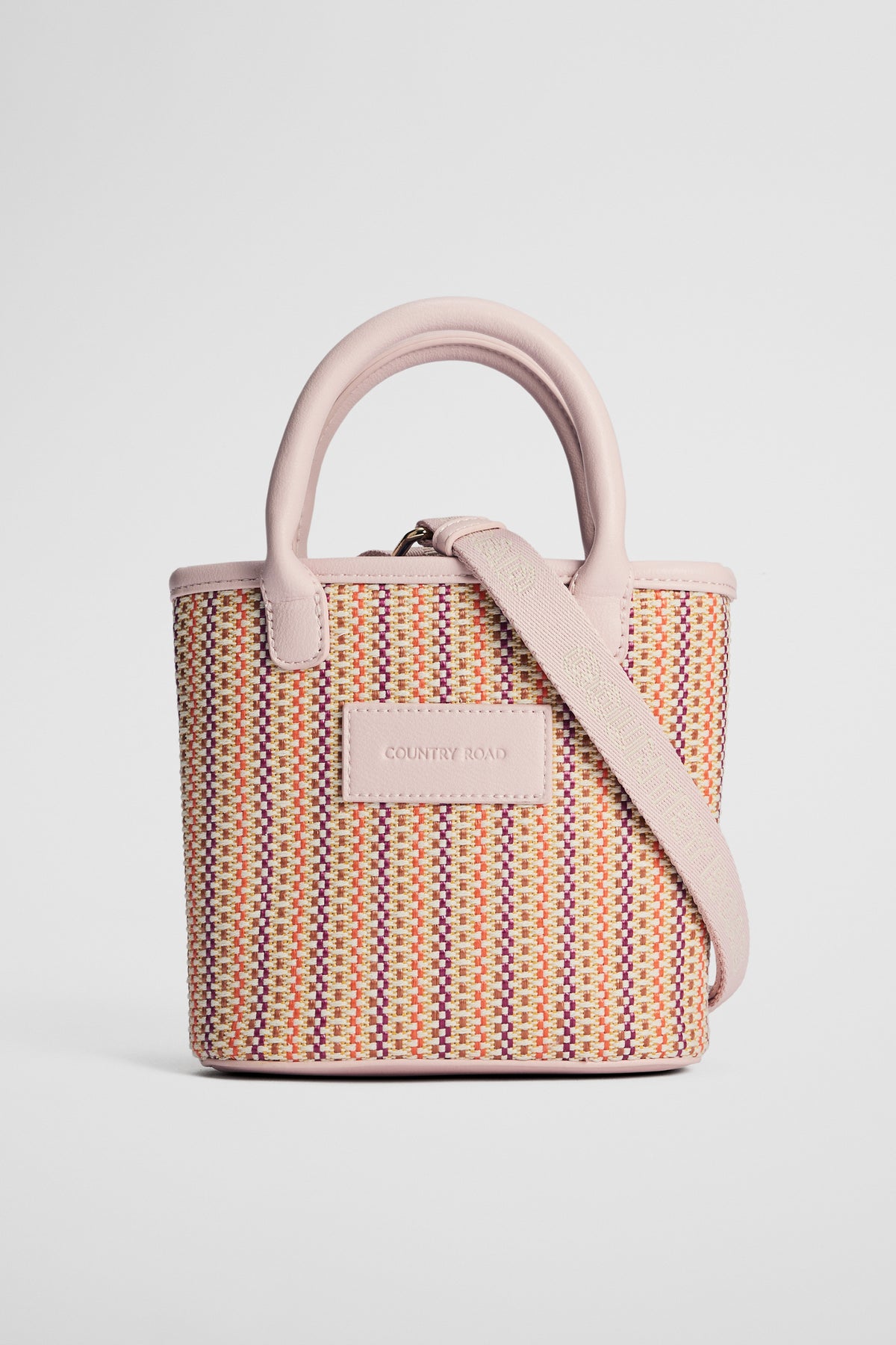 Woven Mini Tote Bag
