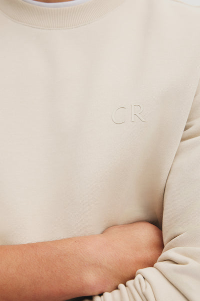 Australian Cotton Cr Logo Sweat
