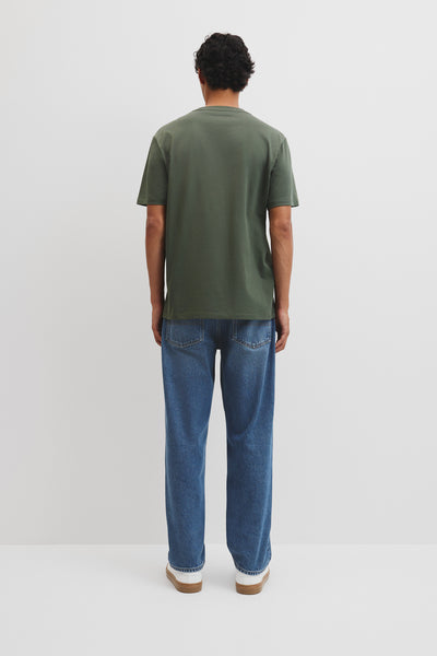 Short Sleeve Australian Cotton Country Road Modern Logo T-Shirt