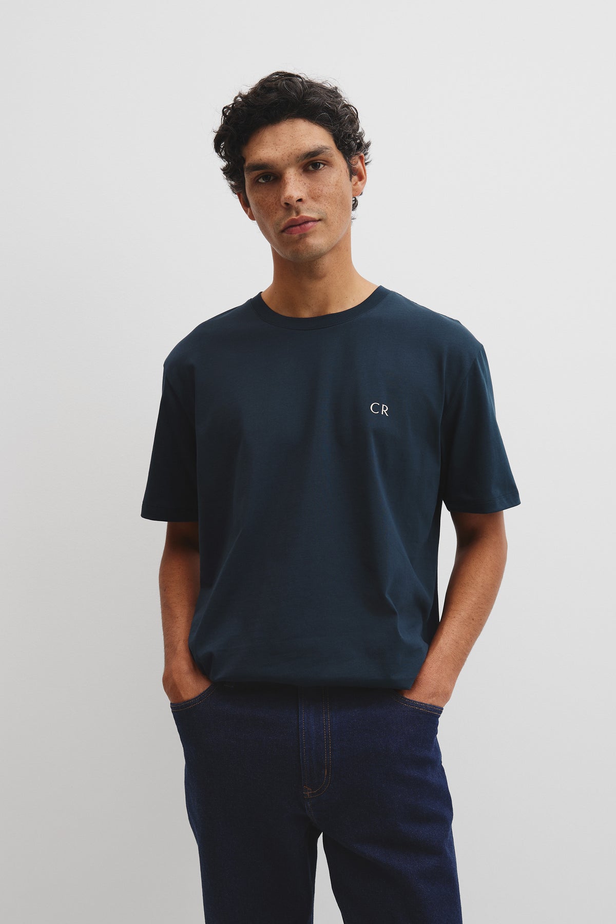 Short Sleeve Australian Cotton Country Road Modern Logo T-Shirt