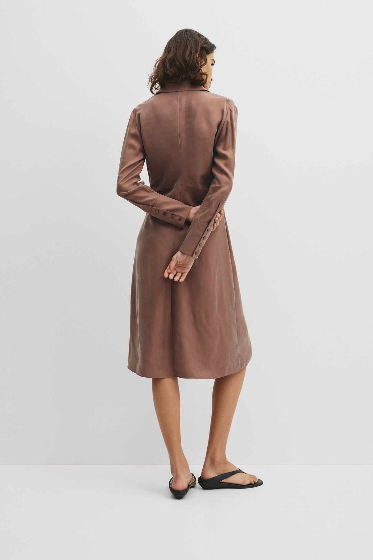 Draped Waist Dress
