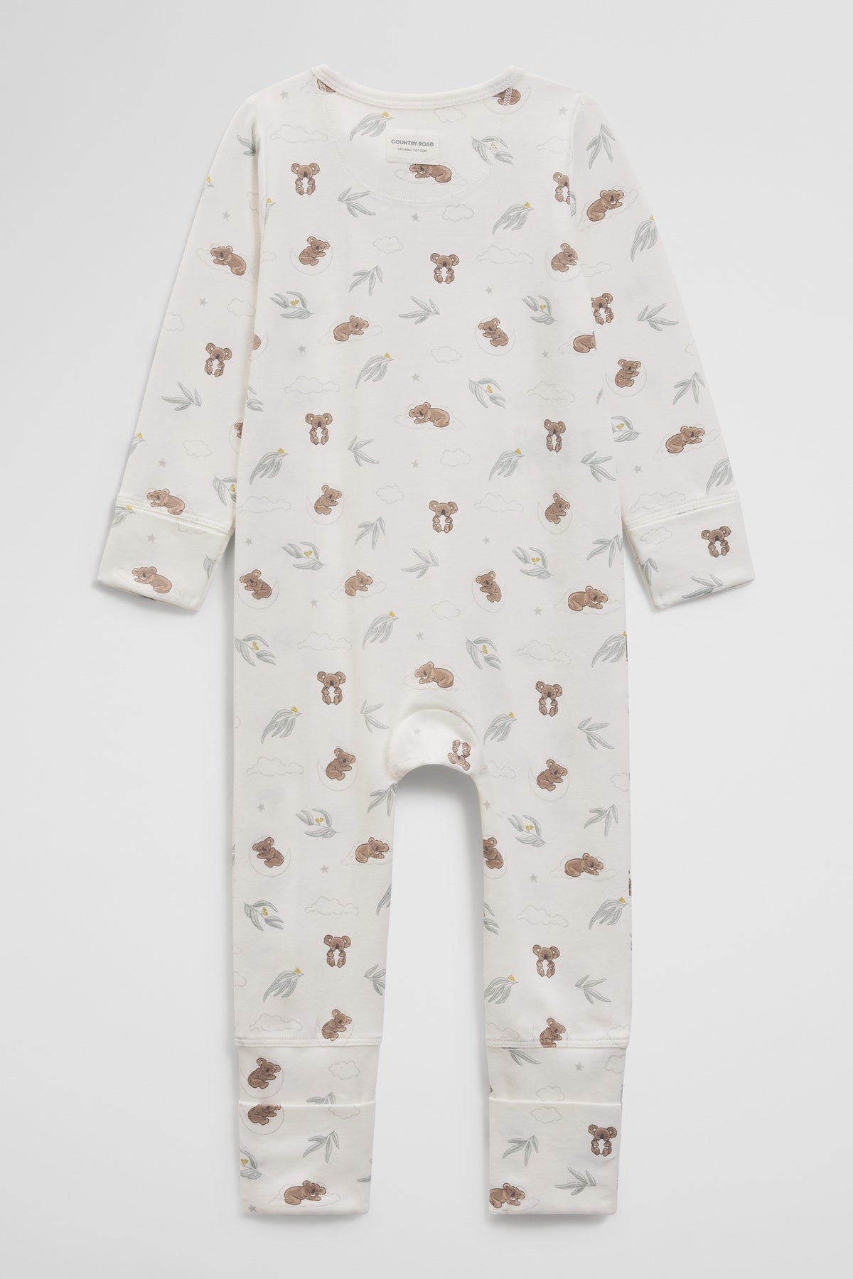 Organically Grown Cotton Jersey Print Jumpsuit