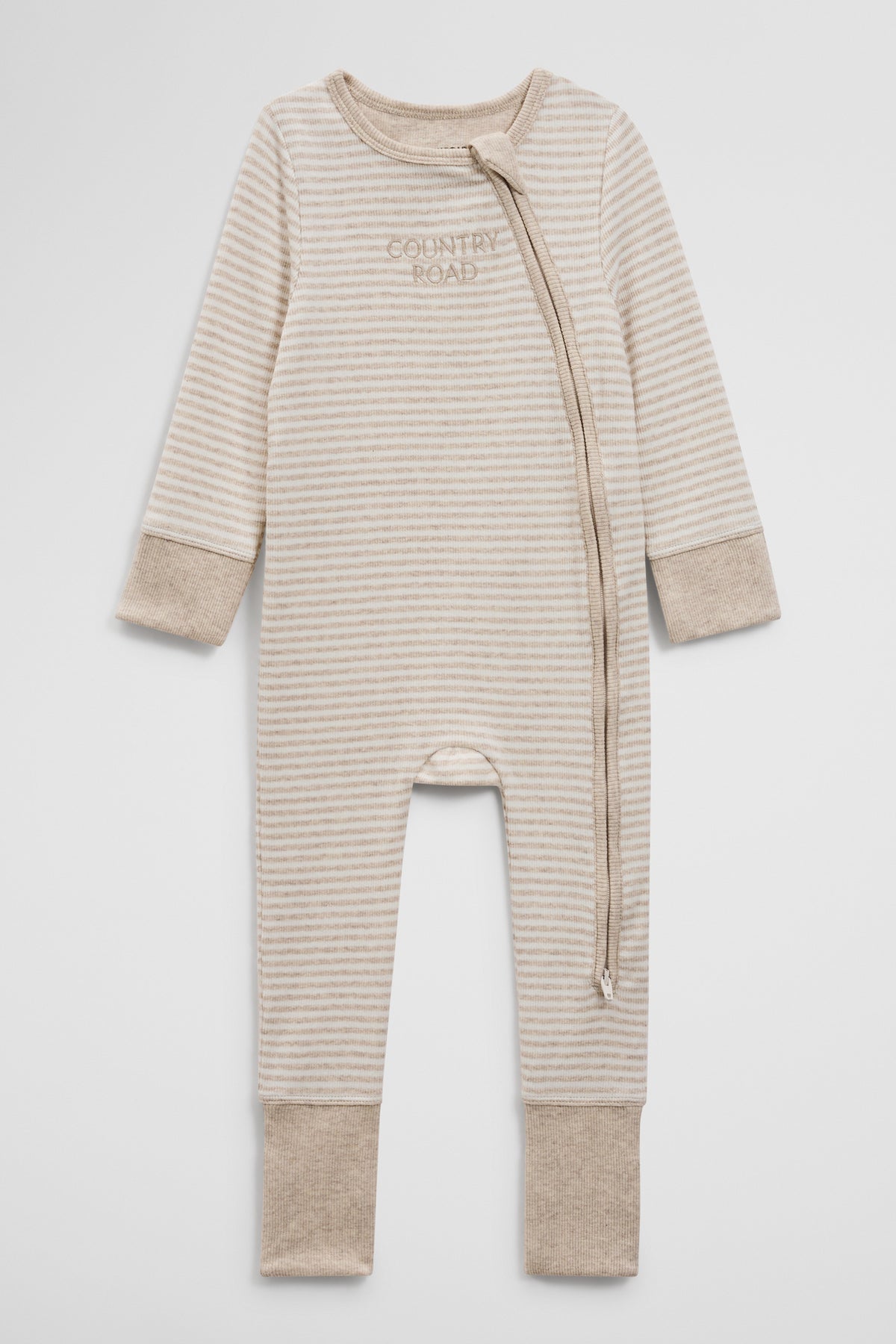 Stripe Rib Jumpsuit