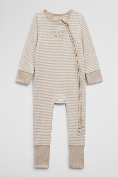 Stripe Rib Jumpsuit