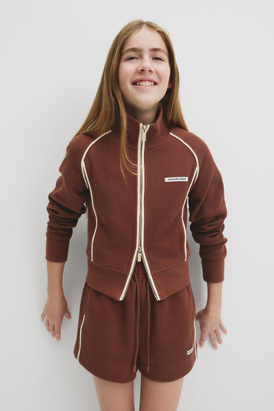 Teen Raglan Zip Through Jacket
