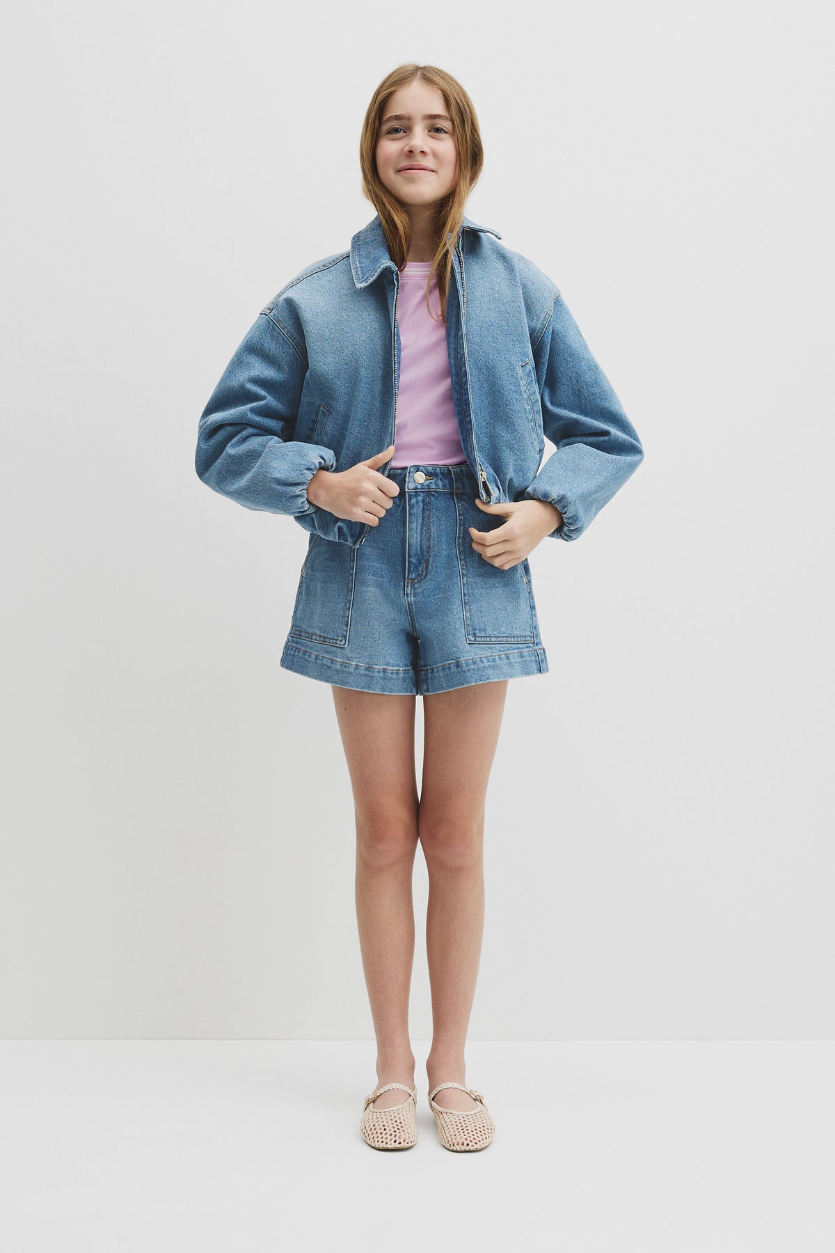 Teen Denim Short