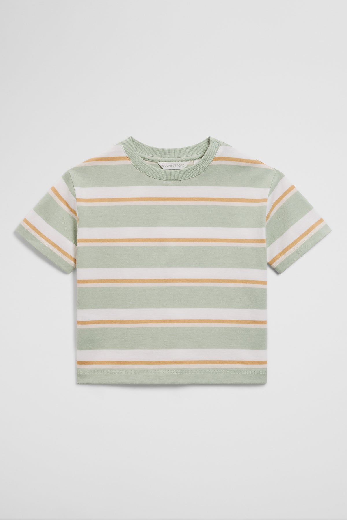 Oversized Stripe Short Sleeve T-Shirt