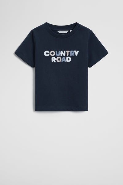 Australian Cotton Short Sleeve Boucle Tee