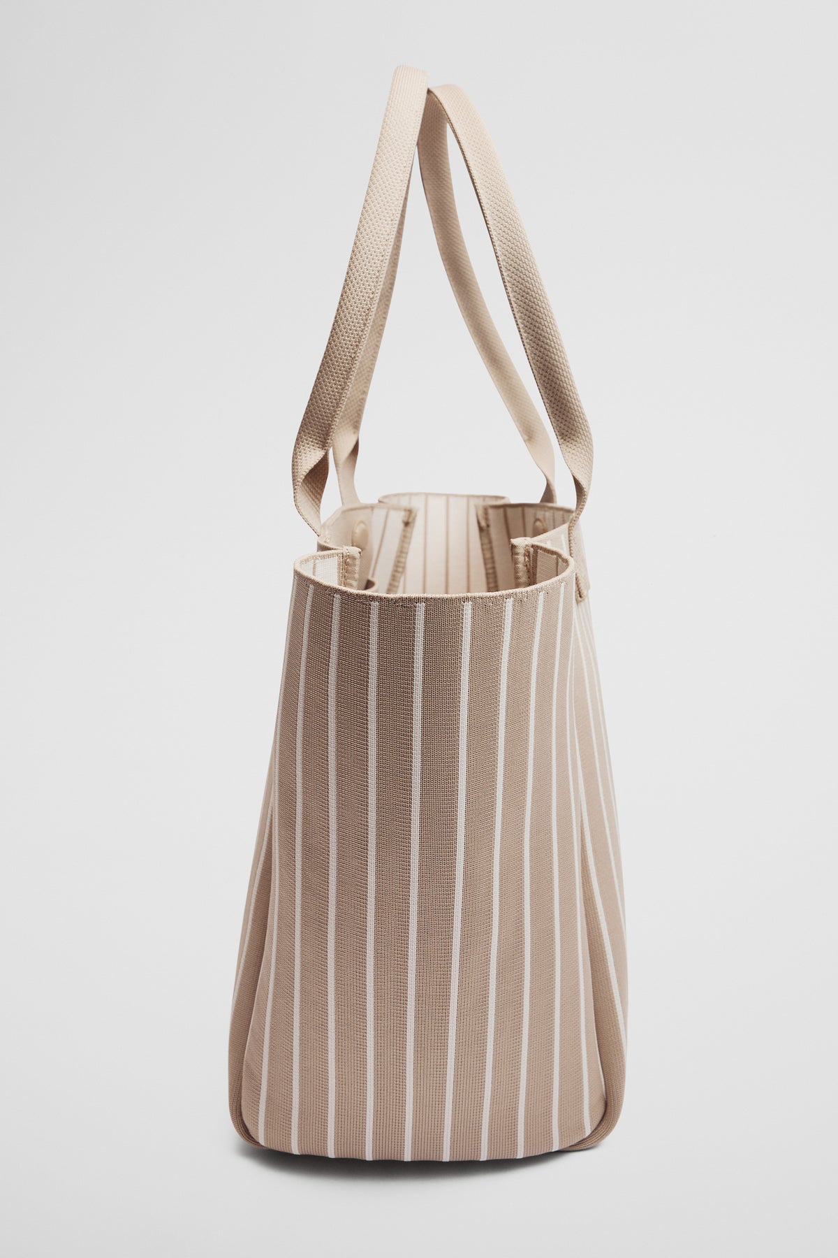 Stripe Knit Shopper
