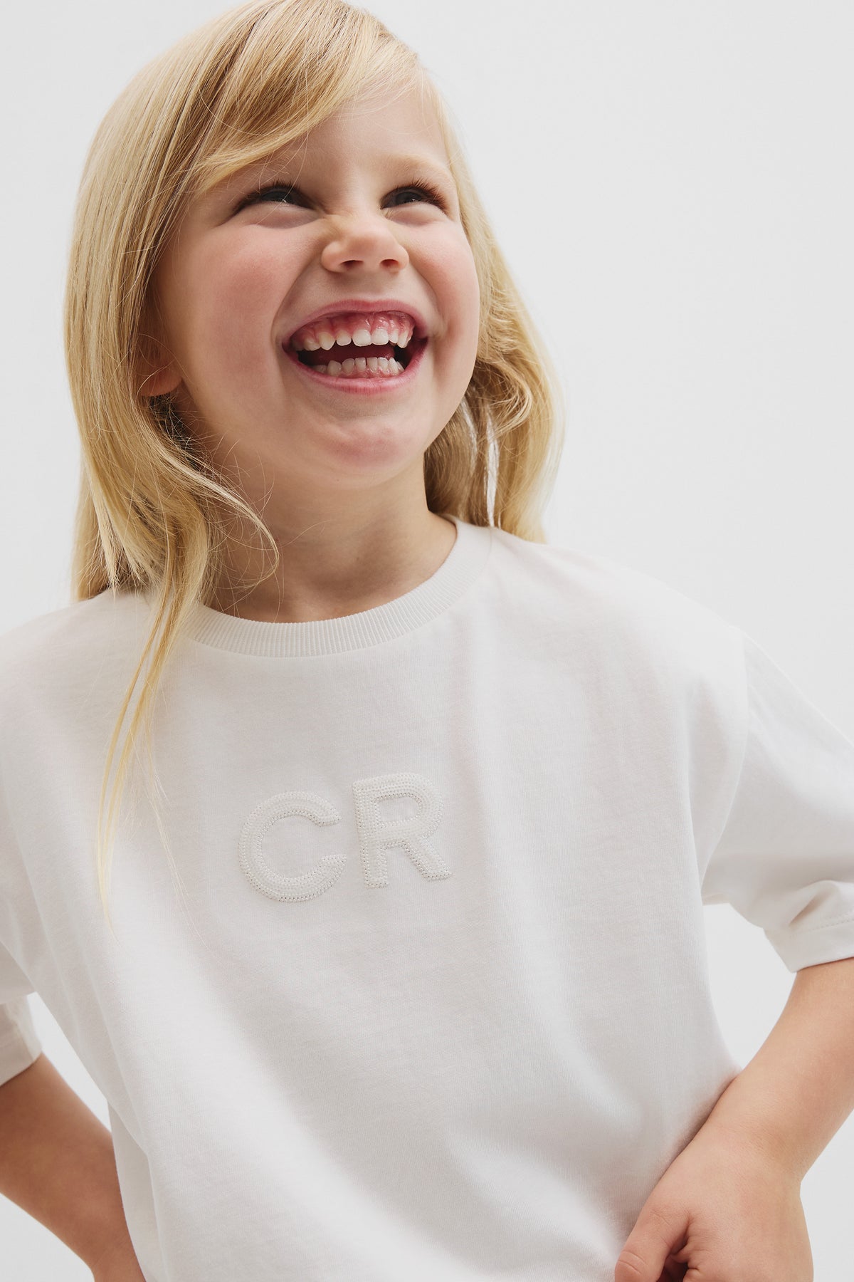 Australian Cotton Short Sleeve Sequin Logo T-Shirt