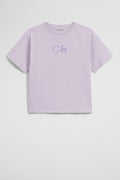 Australian Cotton Short Sleeve Sequin Logo T-Shirt