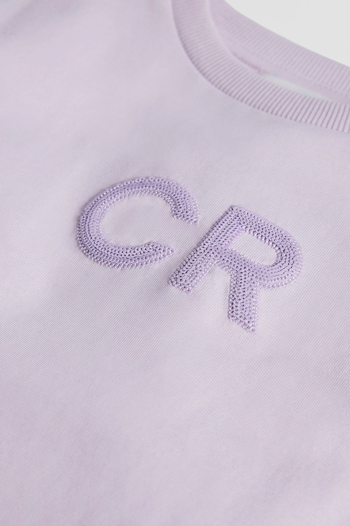 Australian Cotton Short Sleeve Sequin Logo T-Shirt