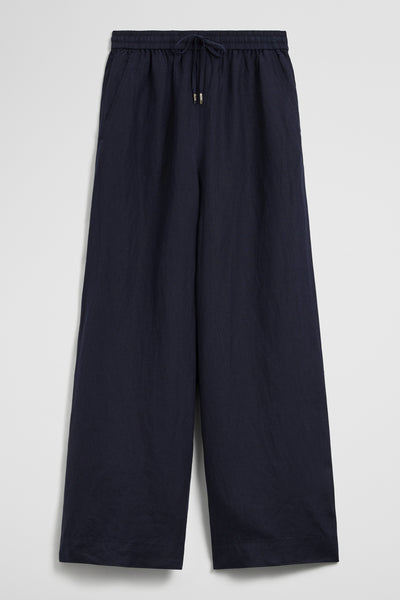 Pull-On Linen Pant