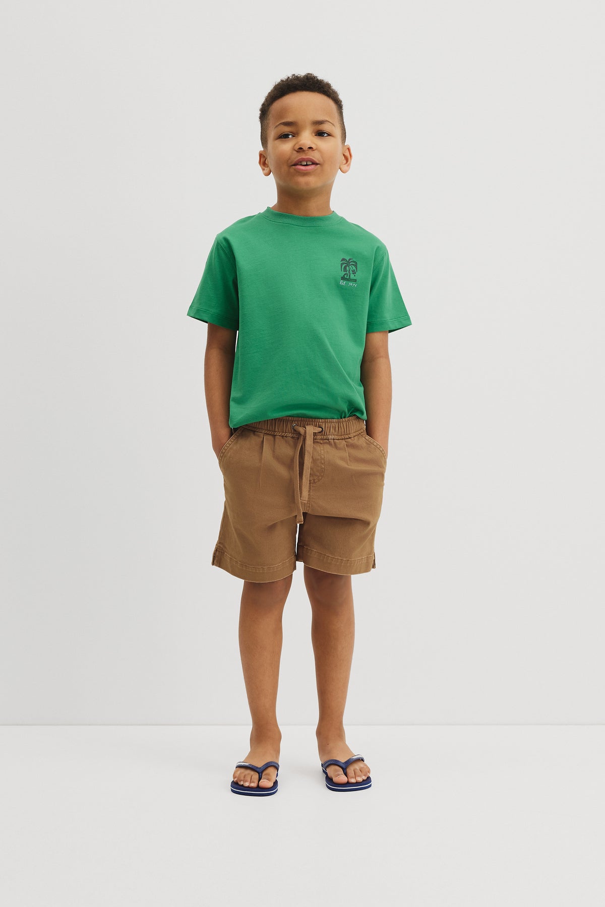 Australian Cotton Pull On Twill Short
