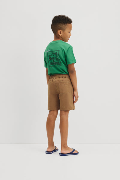 Australian Cotton Pull On Twill Short