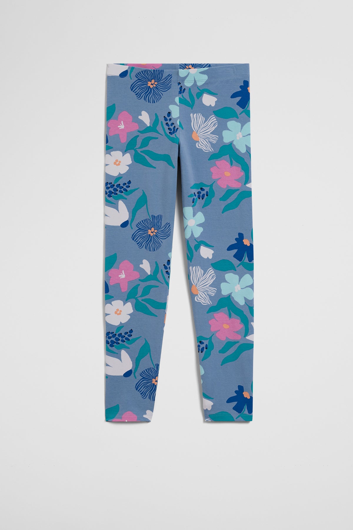Organically Grown Cotton Blend Printed Legging