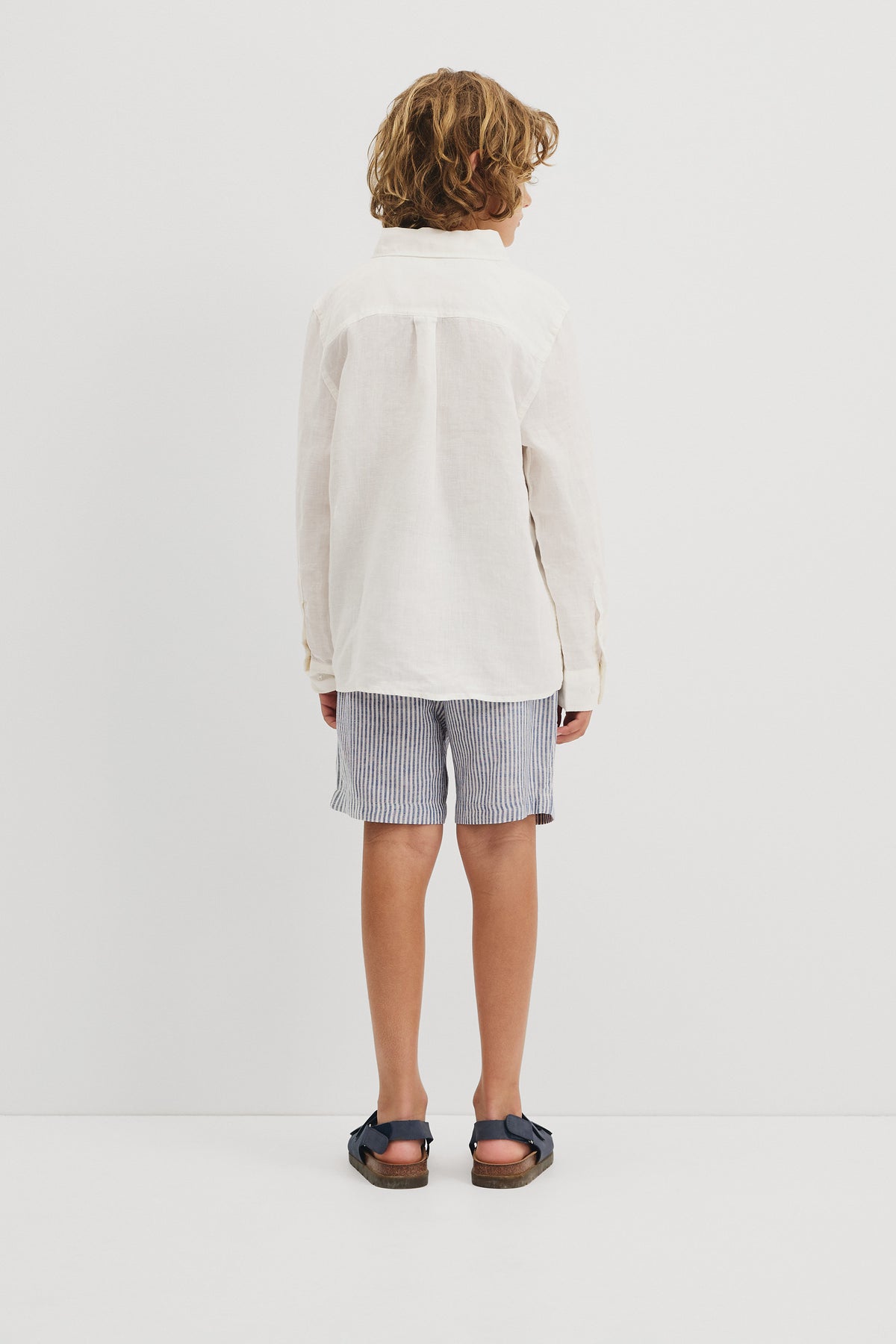 Teen Long Sleeve Linen Shirt