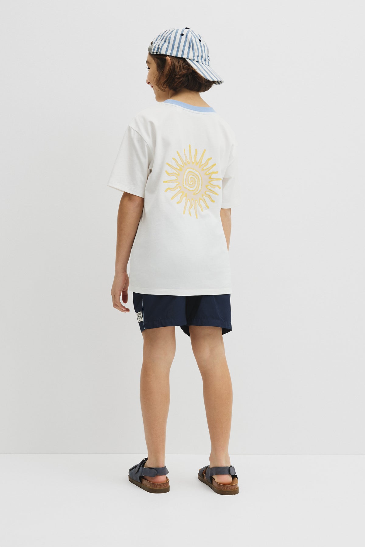 Teen Australian Cotton Sun Logo T-Shirt
