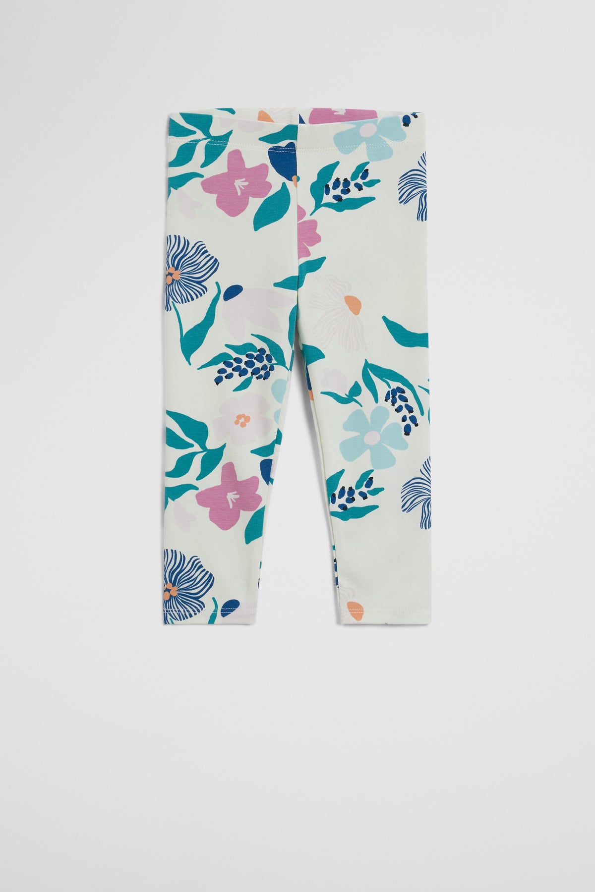 Organically Grown Cotton Blend Printed Legging