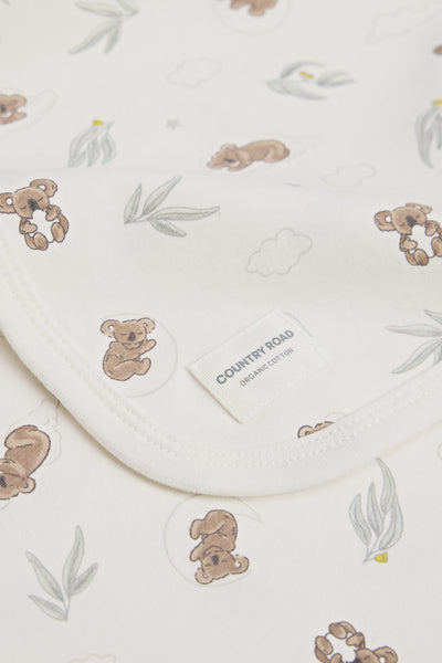 Organically Grown Cotton Jersey Swaddle
