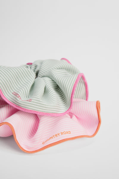 Stripe Scrunchie Pack Of 2
