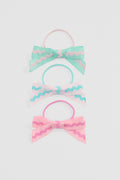 Ric Rac Bow Pack Of 3