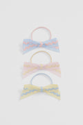 Ric Rac Bow Pack Of 3