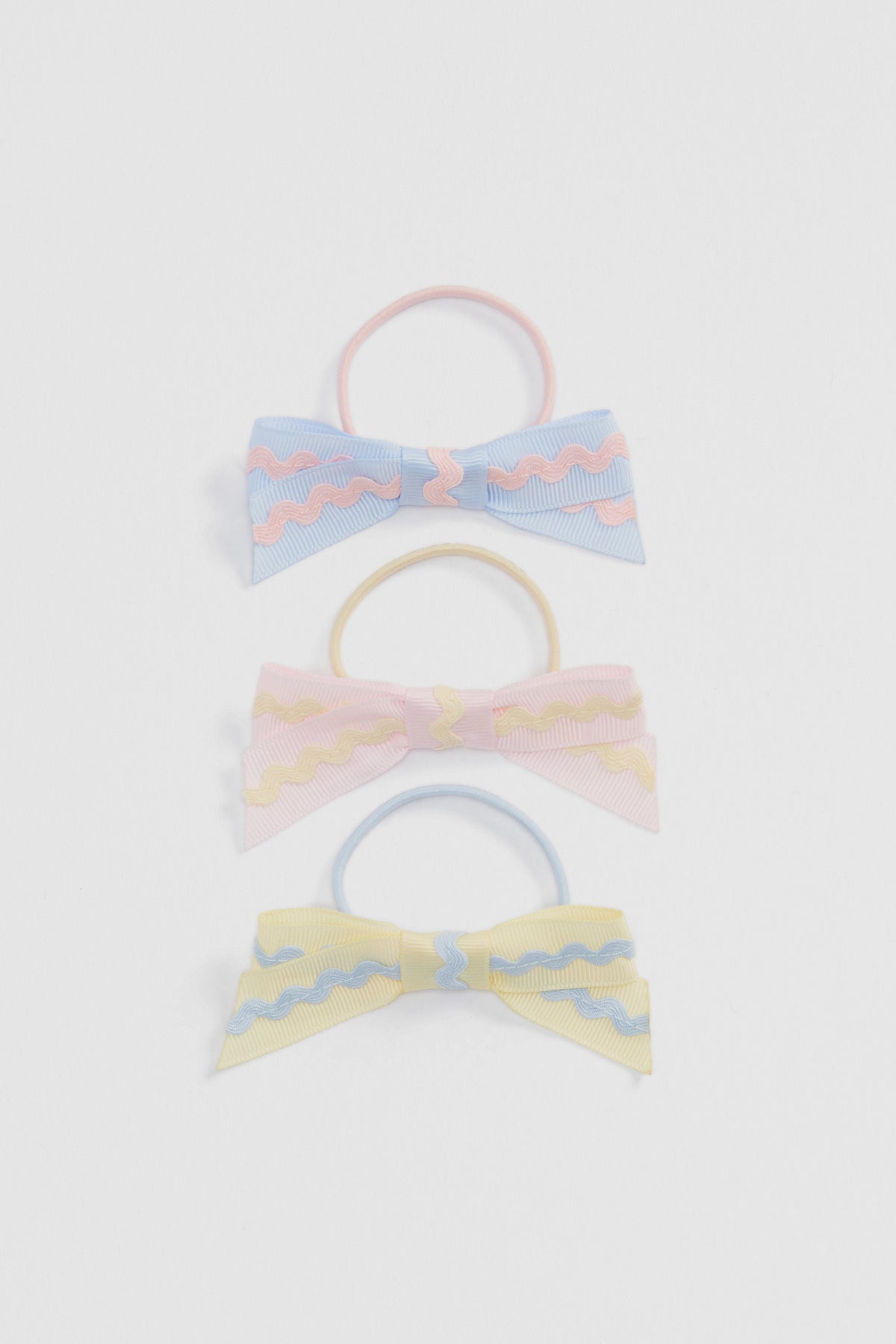 Ric Rac Bow Pack Of 3