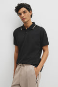 Athleisure Button Polo