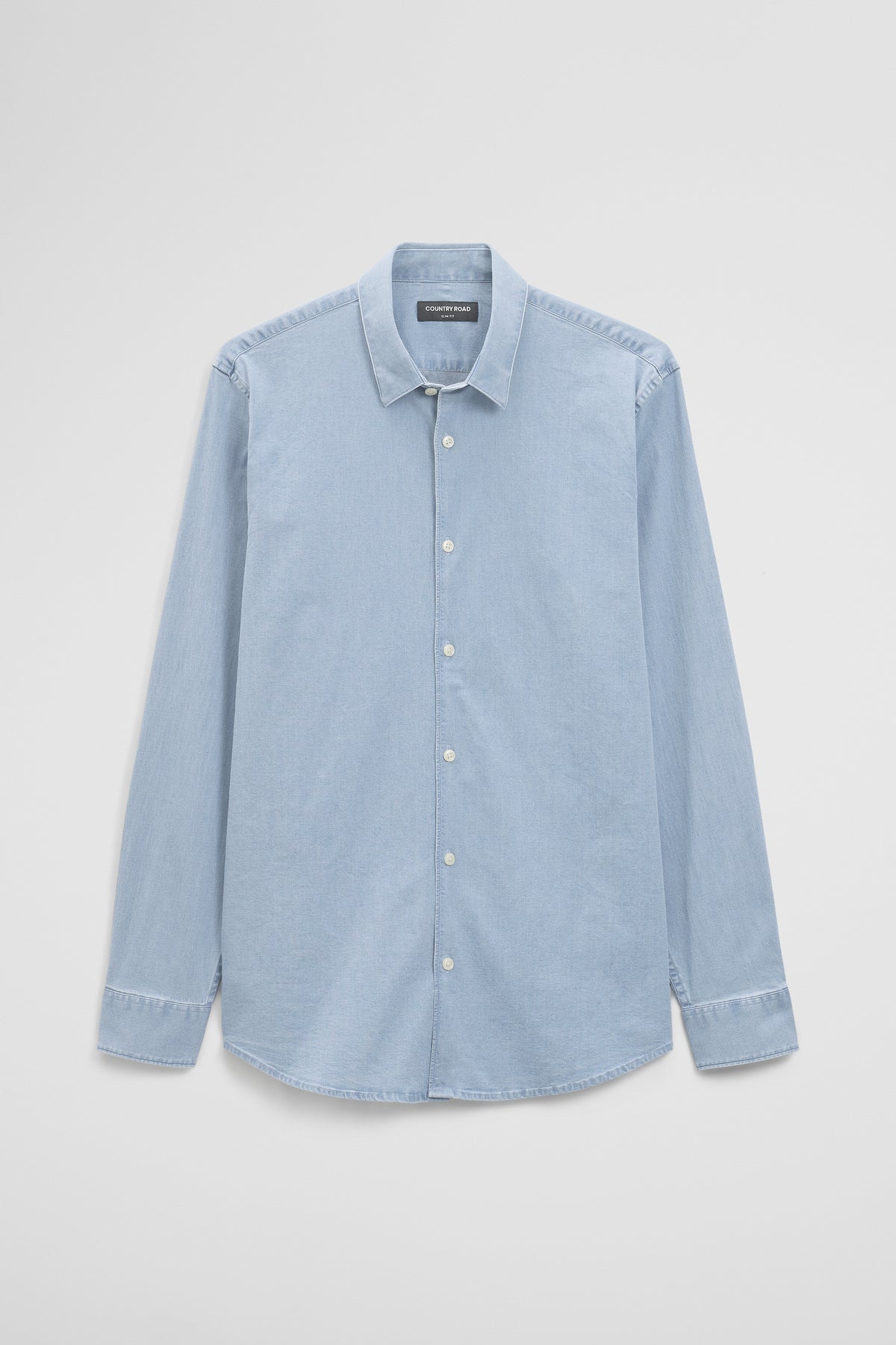 Slim Fit Chambray Shirt