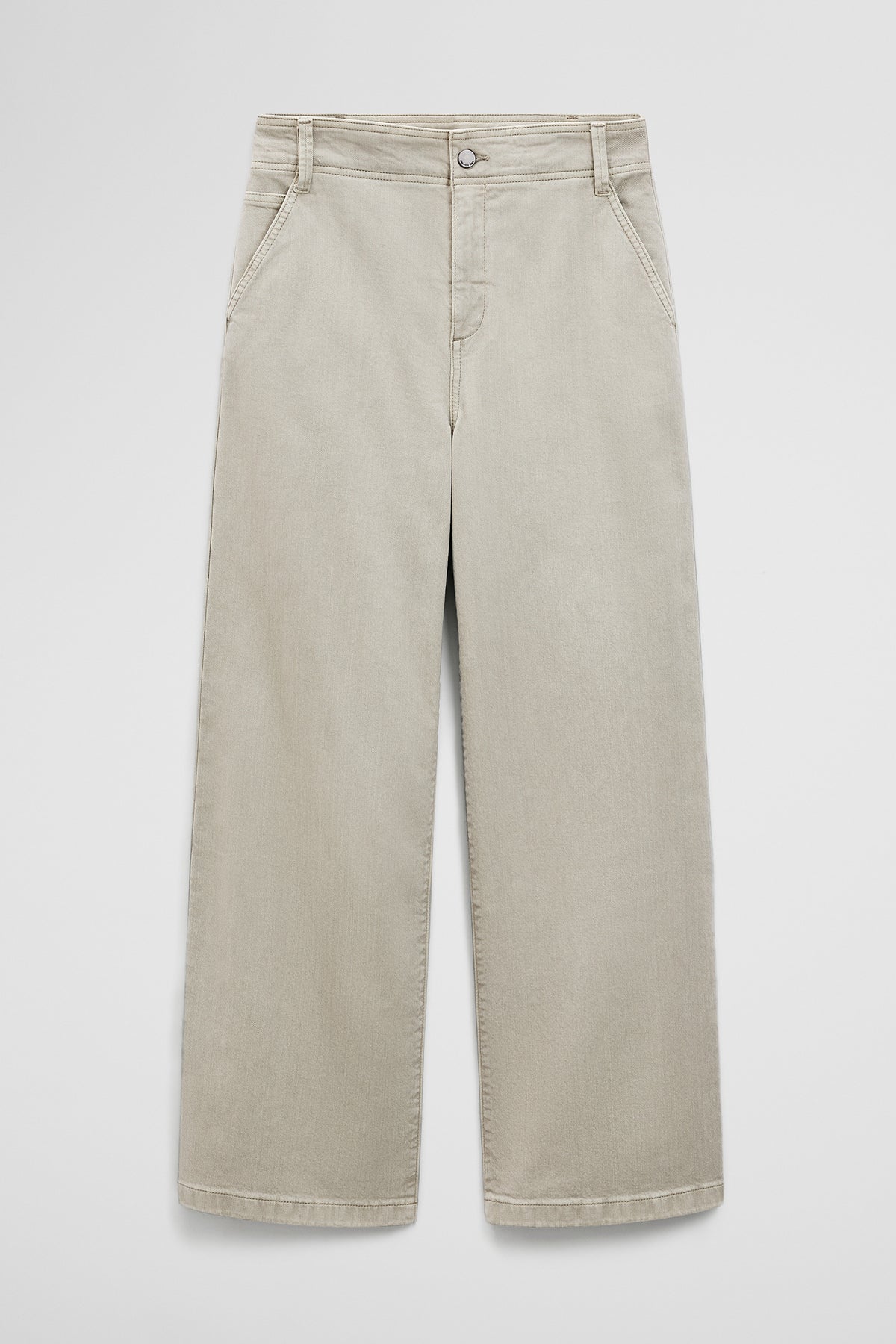 Refined High Rise Wide Leg Jean