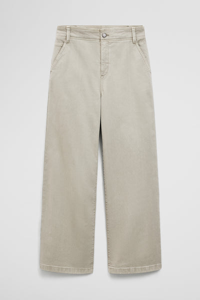 Refined High Rise Wide Leg Jean