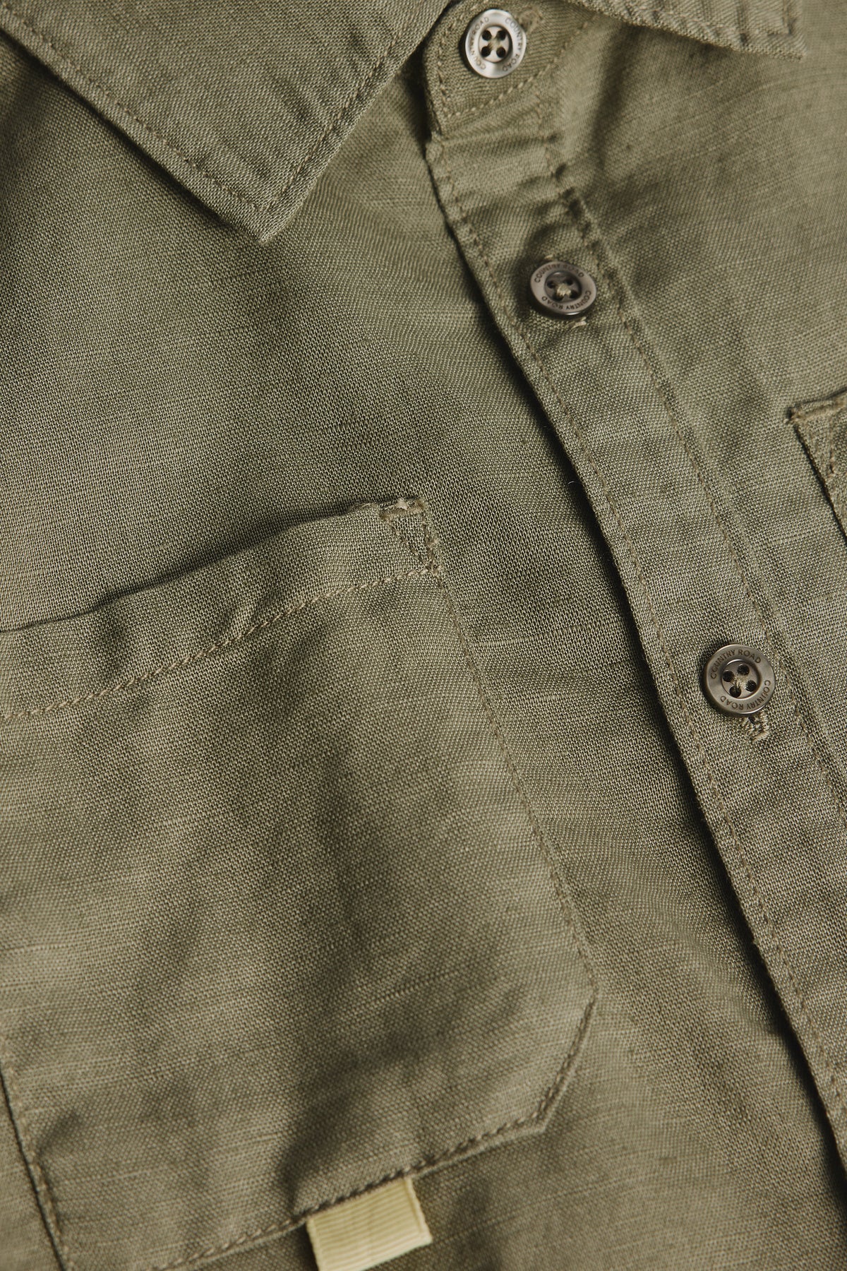 Short Sleeve Pocket Detail Shirt
